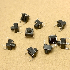 10 cái nút ấn Micro 4 chân kích thước 6x6x6mm