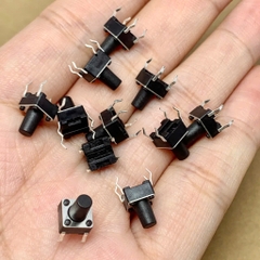 10 cái nút ấn Micro 4 chân kích thước 6x6x8.5mm