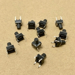 10 cái nút ấn Micro 4 chân kích thước 6x6x8mm