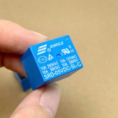 RELAY ROLE SRD 05VDC SL C 5 chân tải 10A 250V nguồn cấp 5VDC