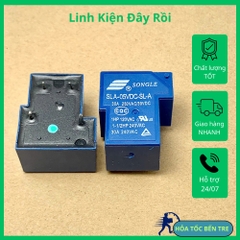 RELAY SLA-05VDC-SL-A RELAY 4 chân tải 30A 250V nguồn cấp cuộn dây 5VDC.