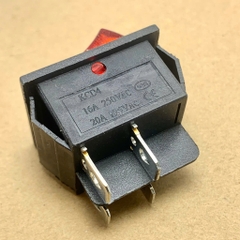 2 cái công tắc máy hàn KCD4 16A 250VAC 4 chân 2 chế độ kích thước 31x25mm có đèn báo
