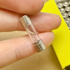10 cái cầu chì ống thủy tinh 250V 7A kích thước 5x20mm