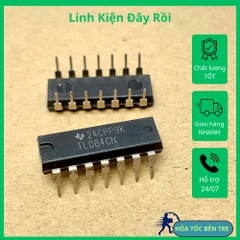 2 cái TL084 TL084CN IC KHUẾCH ĐẠI THUẬT TOÁN DIP-14 chính hãng