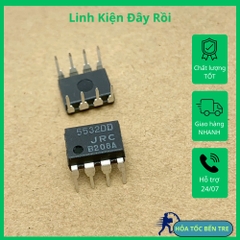 IC khuếch đại JRC5532DD NJM5532DD NE5532 DIP-8 chính hãng