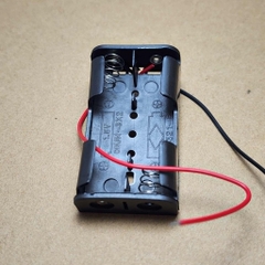 HỘP ĐẾ ĐỰNG PIN 1.5V AAA ORUM-3X2 2PIN 32x56mm