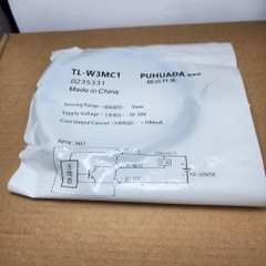 TL-W3MC1 SL-W3MC1 NPN NO SENSOR mắt dò lập trình JUITA kích thước 27x10x6mm