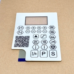 Miếng dán bàn phím màn hình máy may 1 kim QIXING bo đỏ W11