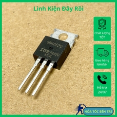 2 cái GB4062D IRGB4062DPBF IGBT 600V 24A kênh N T0-220AB