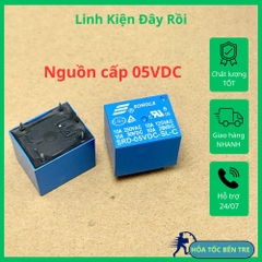 2 cái RELAY ROLE SRD 48VDC 24VDC 12VDC 09VDC 05VDC 03VDC SL C 5 chân tải 10A 250V
