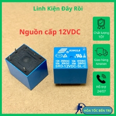 2 cái RELAY ROLE SRD 48VDC 24VDC 12VDC 09VDC 05VDC 03VDC SL C 5 chân tải 10A 250V
