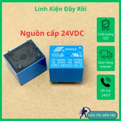 2 cái RELAY ROLE SRD 48VDC 24VDC 12VDC 09VDC 05VDC 03VDC SL C 5 chân tải 10A 250V