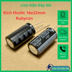 2 cái tụ điện hóa 2200uF 35v 2200uF35V YXF Rubycon KY NCC 16x32mm 16x25mm