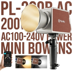 Đèn LED Video COB TOLIFO PL-200B Bi-Color 200W Chính Hãng
