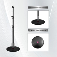 Chân Đèn Monopod E.PRO M210S PRO 2.1m - Đế Tròn Phẳng, Tải Trọng 8kg, Chuyên Nghiệp Cho Studio & Quay Phim