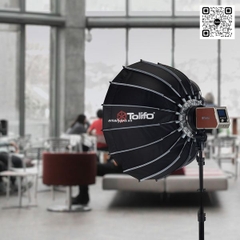 Bộ gá chuyển đổi phụ kiện TOLIFO Ngàm Mini S → Ngàm Bowens