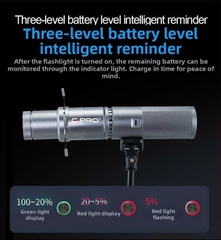 Đèn hiệu ứng E-PRO Spotlights EX10 Outdoor RGB Pin 9000mAh