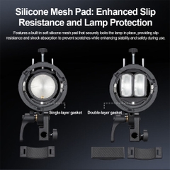 Godox S3 Ngàm chuyển Bowen Godox S3 cho V860 V1 V100 AD200 AD300