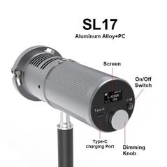Đèn Pin SL-17 RGB 30W Chính Hãng | Giá Ưu Đãi Tại EMAILY.PRO