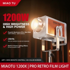 Đèn Studio MIAOTU 1200W Chính Hãng - Hỗ Trợ Điều Khiển App
