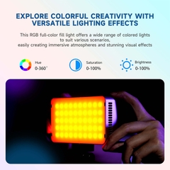 Đèn Chiếu Sáng Camera MIAOTU P40C-MAX – Công Suất 40W, Full RGB