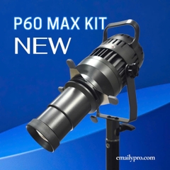 Combo Đèn LED E-PRO Projection Attachment P60 MAX 40W – Bộ Cắt Sáng Đa Giác & 20 Thẻ Hình