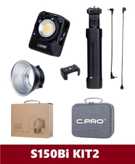 Đèn COB LIGHT S150 Cầm tay  công suất  cao - CRI >95 + Pin P77