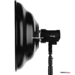 Beauty Dish Mola EM 60cm – Bạc & Trắng