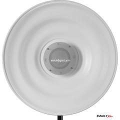 Beauty Dish Mola EM 60cm – Bạc & Trắng