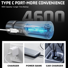 Đèn hiệu ứng cầm tayZSYB  DT-25W Tích hợp pin  7.4V 4600mAh