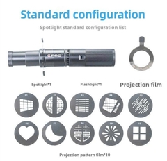 Đèn hiệu ứng E-PRO Spotlights EX10 Outdoor RGB Pin 9000mAh