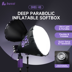 Softbox Bơm Hơi Deep BUSSI DH01-40 Fresnel – Thiết Lập Siêu Tốc Ngoài trời