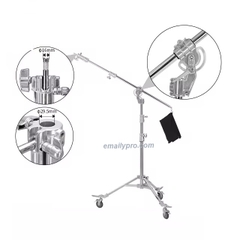 Chân BOOM M6 E.PRO 2IN1 Tải trọng 20Kg