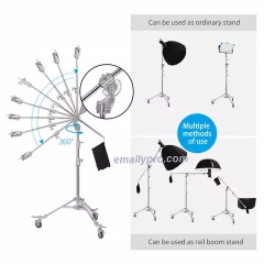 Chân BOOM M6 E.PRO 2IN1 Tải trọng 20Kg