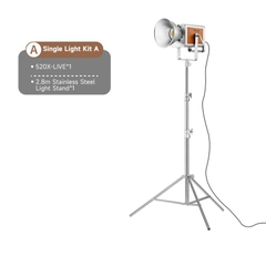 Miaotu LIVE-520X Professional 520W Bi Color 2700-6500K - CRI>97