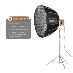 Miaotu LIVE-520X Professional 520W Bi Color 2700-6500K - CRI>97