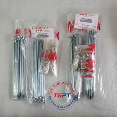 Bộ căm trước sau xe Suzuki thắng đĩa /55320-46100-000/65320-03021-000