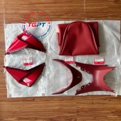 Bộ yếm nhựa thông gió Wave125i Đỏ (4 món ) /64455-K73-T60ZA/ 64360-K73-T60ZA/ 64350-K73-V40ZD