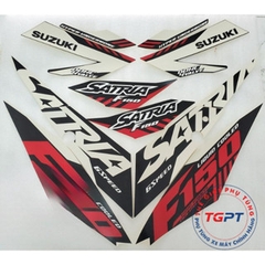 Bộ tem Satria Fi trắng 2021 /68019-12KF0-B87