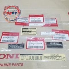 Bộ tem thông số Wave 125i (6 tem)
