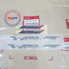 Bộ Tem WAVE 125i (4 tem) màu xanh /86643-K73-T60ZC/86649-K73-T70ZA