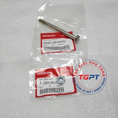 Cặp ốc treo máy xe Wave thái 110 có tán /95301-08110-08/ 95301-08100-00/ 94030-08000(2)