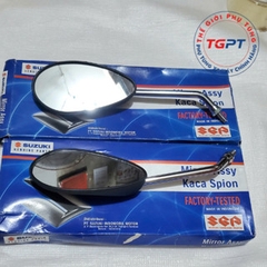 Kính hậu, kiếng hậu giọt lệ gọng xi Raider Fi, Satria Fi /56600-28F20-000/ 56500-28F20-000