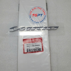 Tem ốp sườn, Tem chữ nổi xe Vario 125cc 2018-2022 / 86831-K60-B90ZA