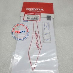 Tem tai thỏ xe Sonic trắng đỏ Racing / 86611-K56-NG0ZA/ 86612-K56-NG0ZA