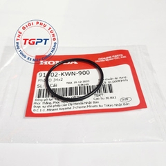Phốt O 34×2, phốt bơm nước xe Vario, xe AB 125-150, xe PCX /91302-KWN-900