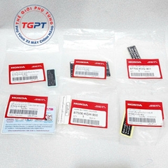 Bộ tem thông số xe Air Blade thái 110 (6 tem)