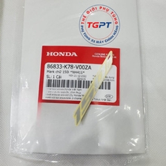 Tem chữ 150i Sh 150i  /86833-K78-V00ZA