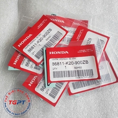 Tem chữ Honda 50mm dán đuôi biển số xe Vario, xe Click 2015-2017 /86811-K20-900ZB
