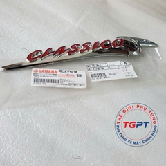 Tem chữ nổi Classico xi đỏ /4D1-F173D-00/4D1-F174D-00